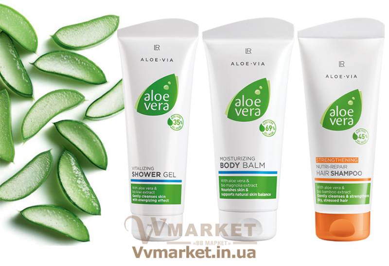Купить Алоэ Вера Набор для ухода за волосами и телом (Aloe Vera Hair and Body Care), LR с доставкой Киев, Одесса, Харьков, Днепропетровск, Львов,  Украина